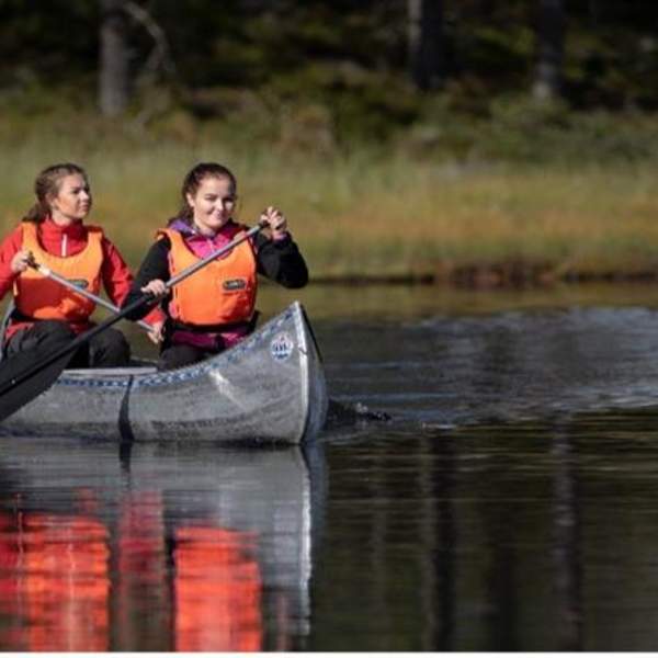 Padlerunde på Skinnerflo