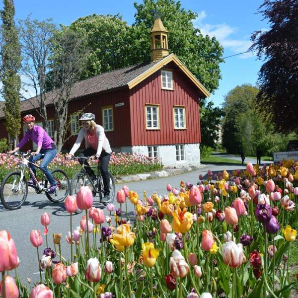 Experience RAET National Park in Grimstad on bike