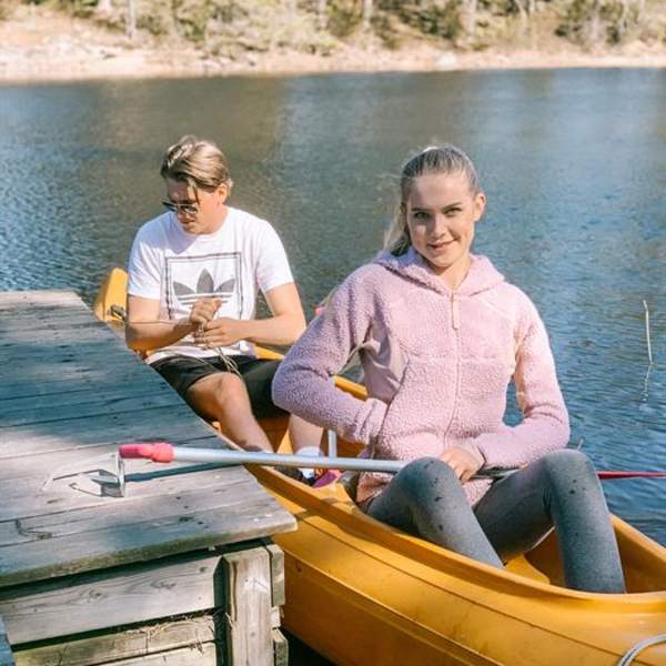 Kanoutleie på Børtevann