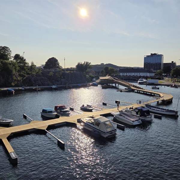 Odderøya museumshavn Museum harbour