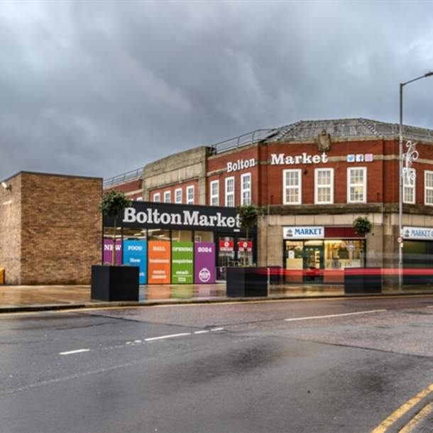 Bolton Market Food Hall