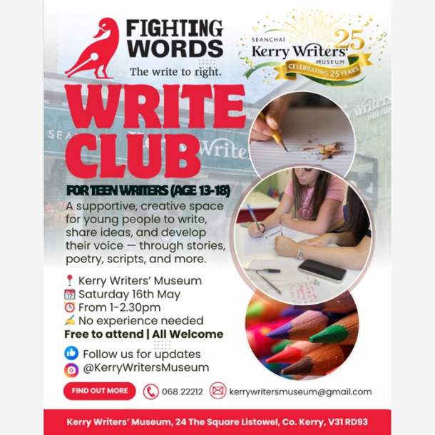 Write Club | Creative Writing Workshop for Teens