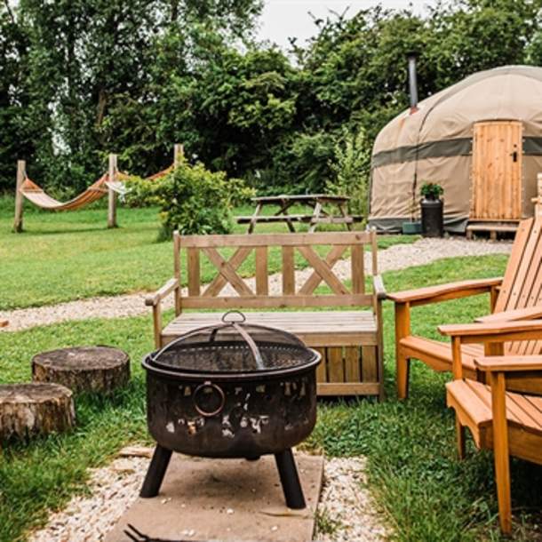 Daisy at Campden Yurts