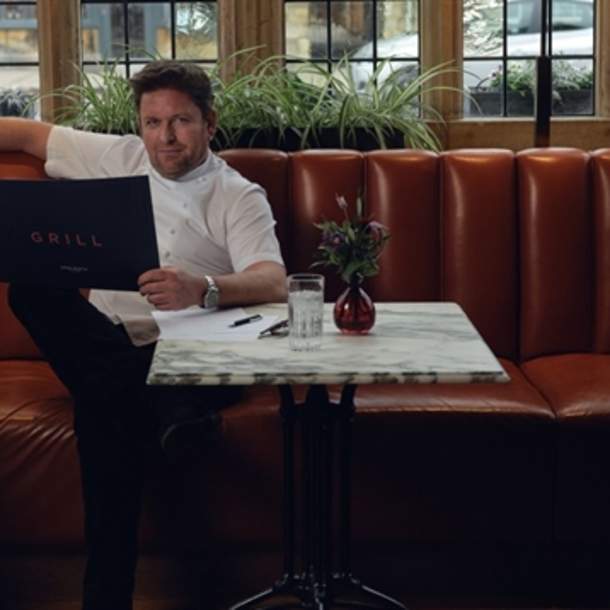 Grill by James Martin at The Lygon