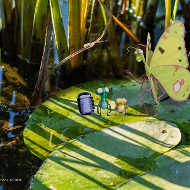 Aardman presents Lloyd of the Flies Wetland Bug Hunt