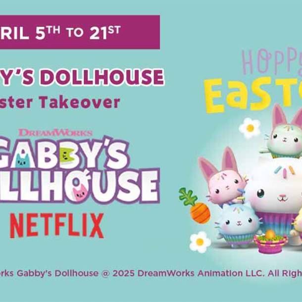 Gabby's Dollhouse Easter Takeover!