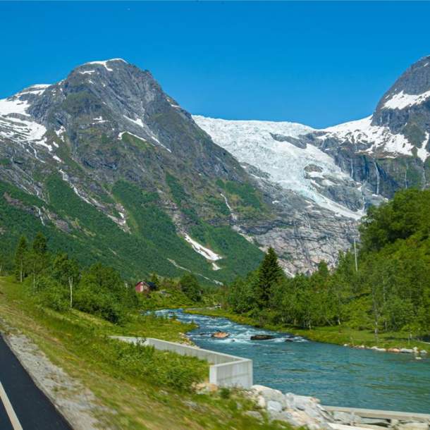 Bøyabreen Glacier, Fjærland