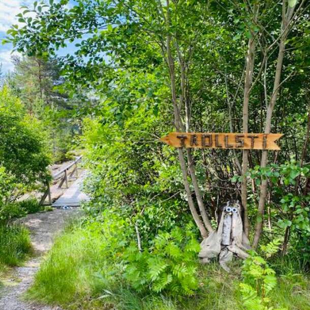 The Trolltrail at Bortelid