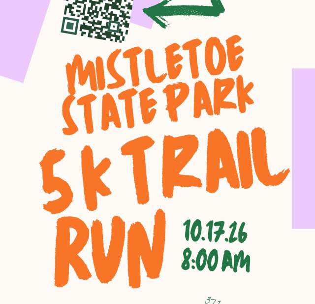 Mistletoe State Park's 5K Trail Run