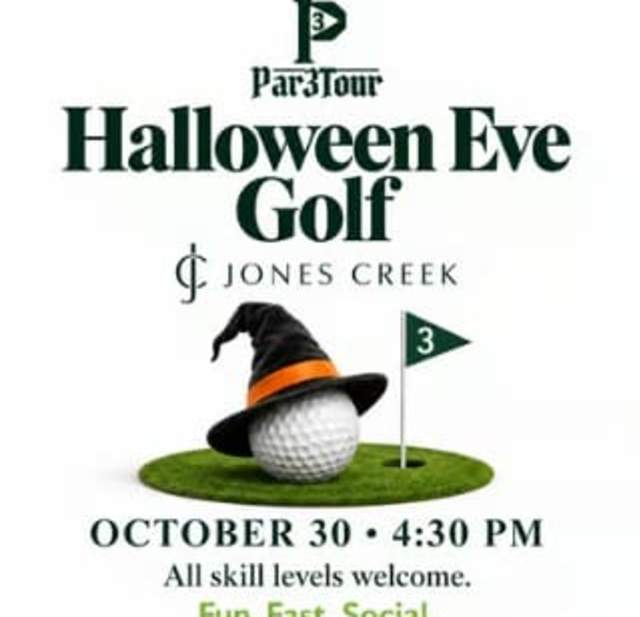 Par3 Tour Halloween Eve at Jones Creek