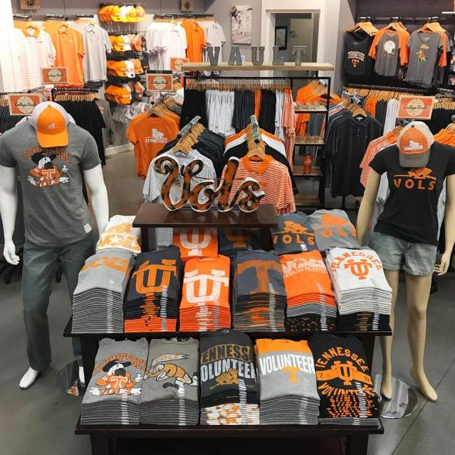 Shop Knoxville to buy UT Vols apparel & gifts locally