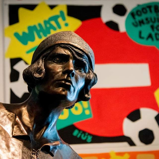 New Lily Parr display at National Football Museum