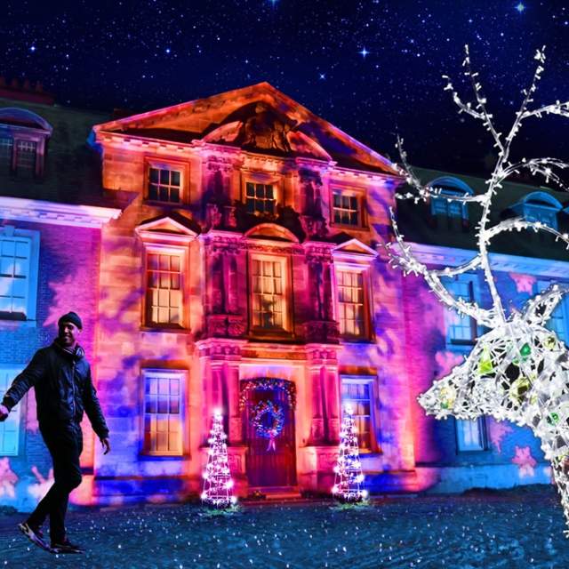 Christmas Light Trail at Dunham Massey