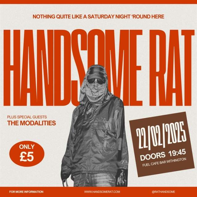HandsomeRat + special guests The Modalities & Salford Brad