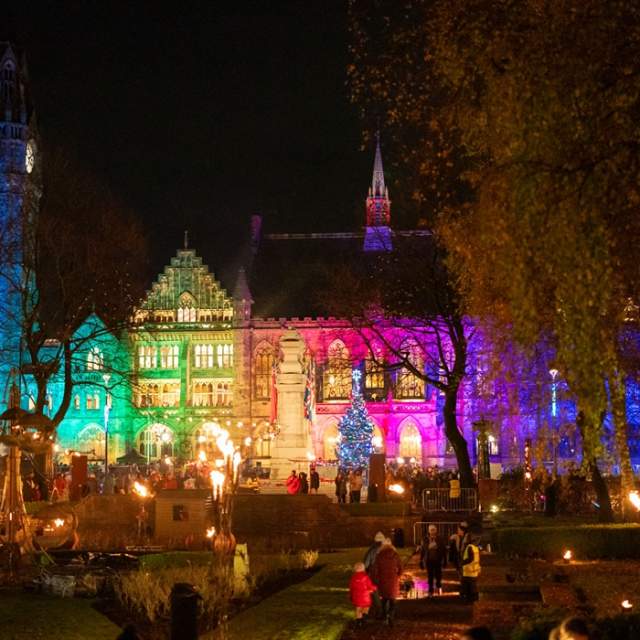 Ignite Fire Festival and Rochdale Christmas Lights Switch-On