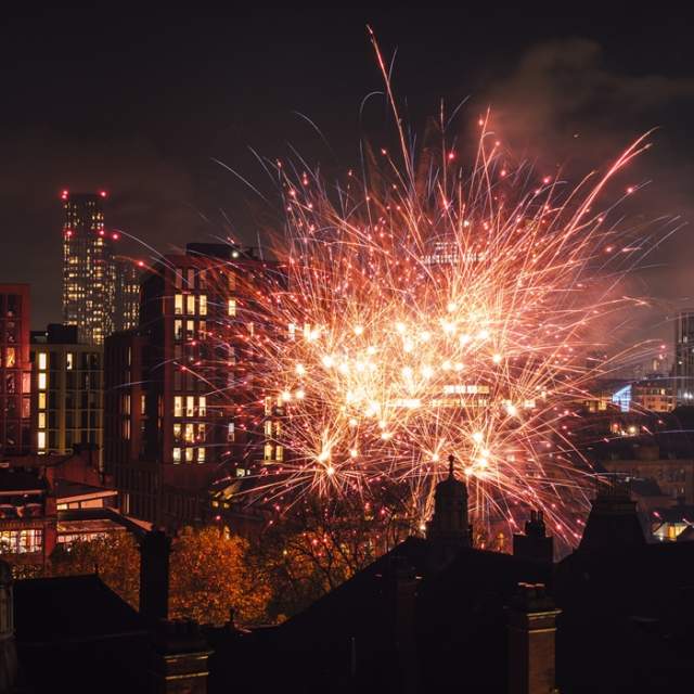 Manchester New Year's Eve Fireworks