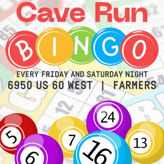 Cave Run Bingo
