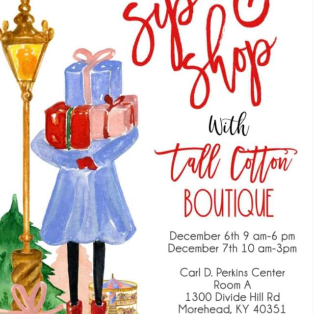 Sip & Shop with Tall Cotton Boutique