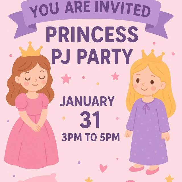 Princess Pajama Party