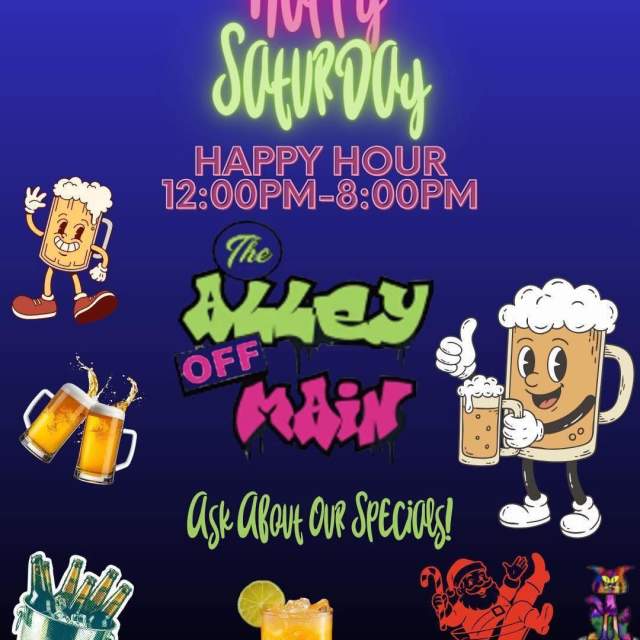 Saturday at The Alley off Main