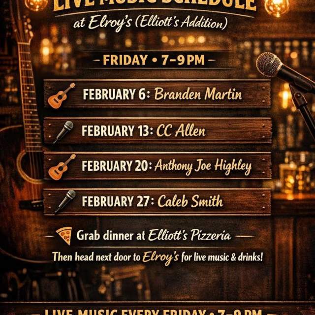 February Live Music