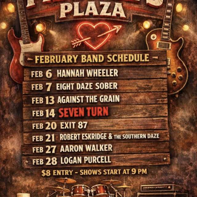 February Band Schedule