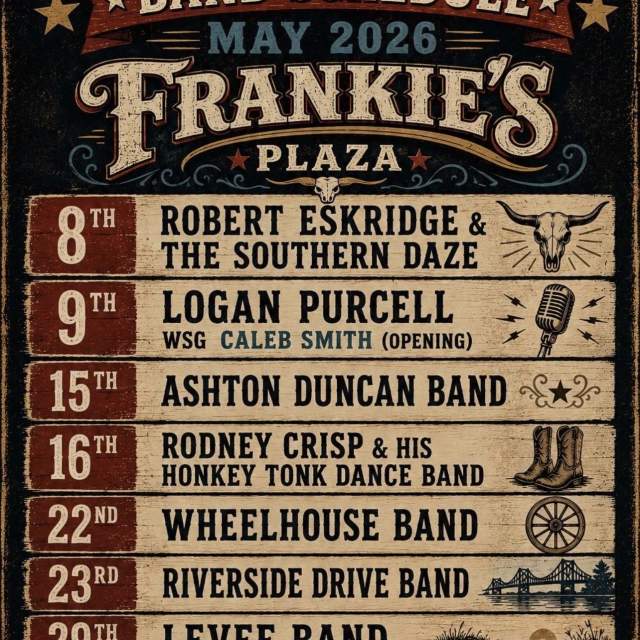 May Band Schedule