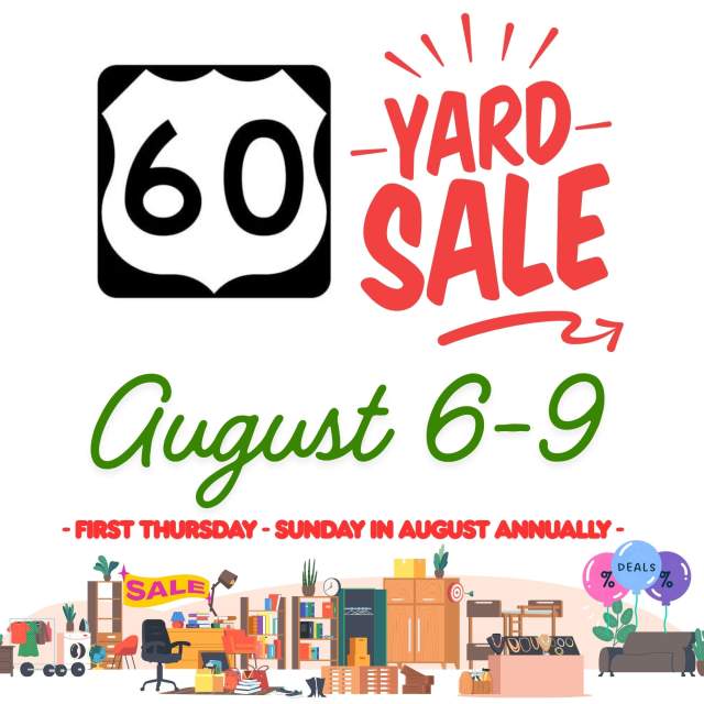 US 60 Yard Sale