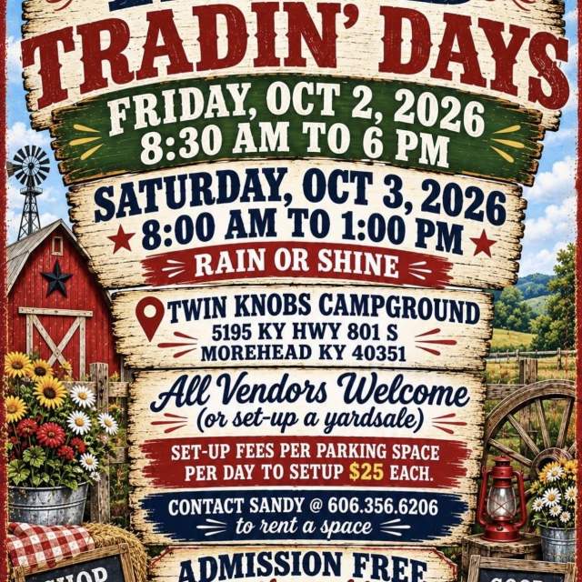 Knob Tradin' Days