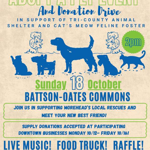 ADOPT A PET EVENT and Donation Drive