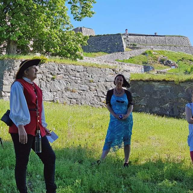 Sykkeltur -Fredriksten festning - Tistedal t/r 11,6 km