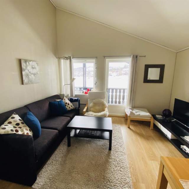 Leilighet med 2 soverom, flott utsikt og balkong - Bortelid