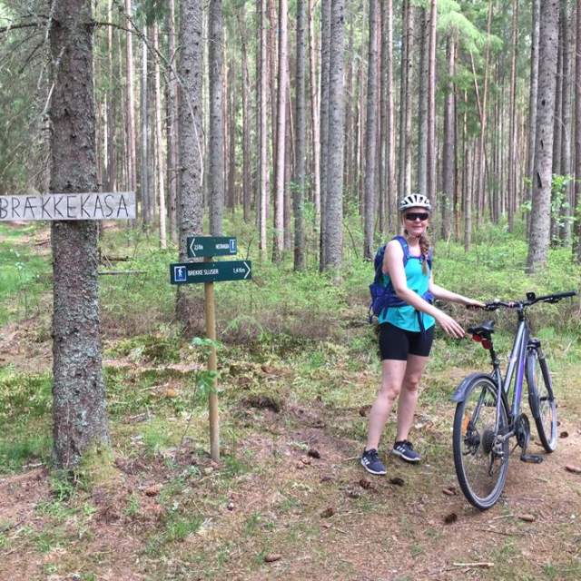 Sykkeltur -Femsjøen rundt 35 km