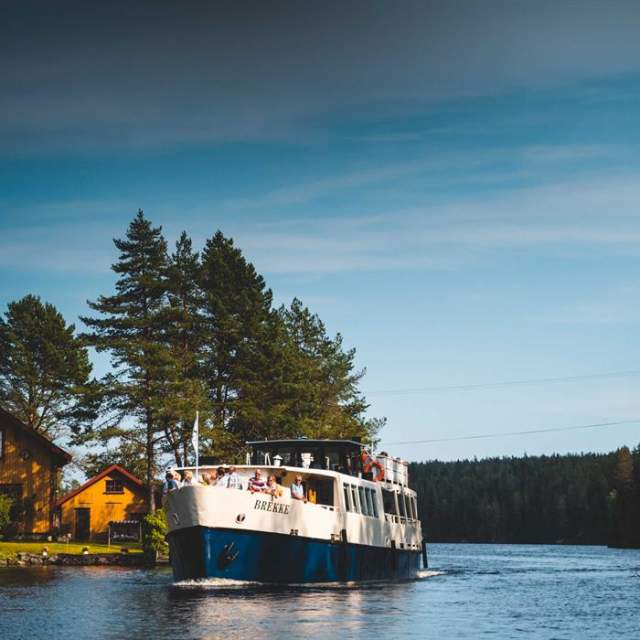M/S Brekke: Båttur på Haldenkanalen