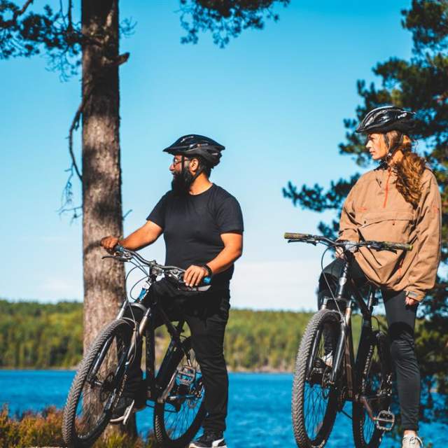 Sykkeltur: Rømsjøen rundt