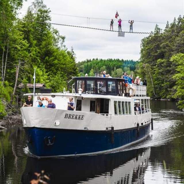 MS Brekke - Båttur på Haldenkanalen