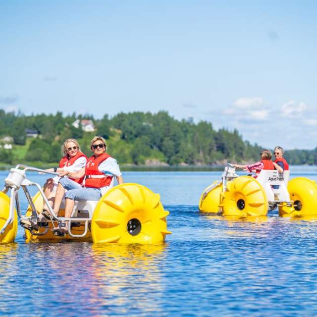 Tråkkesykler i Haldenkanalen, Ørje