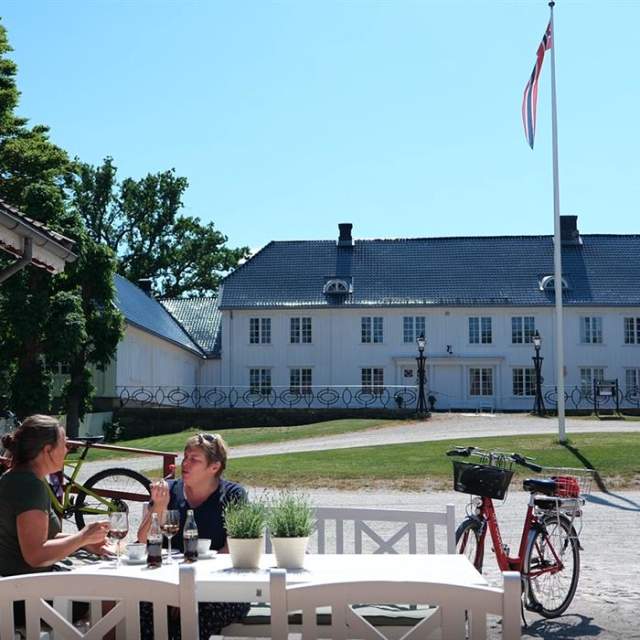 Sykkeltur -Sentrum-Rød Herregård 6 km