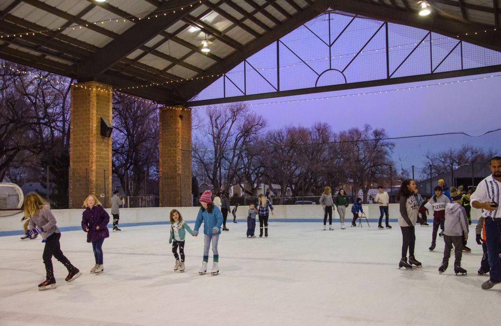 Ice skating in Longmont Colorado
