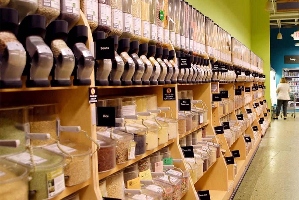 Bulk aisle (buy as much or as little as you want)