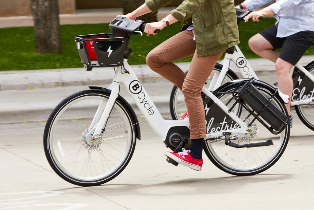 E-bike with friends