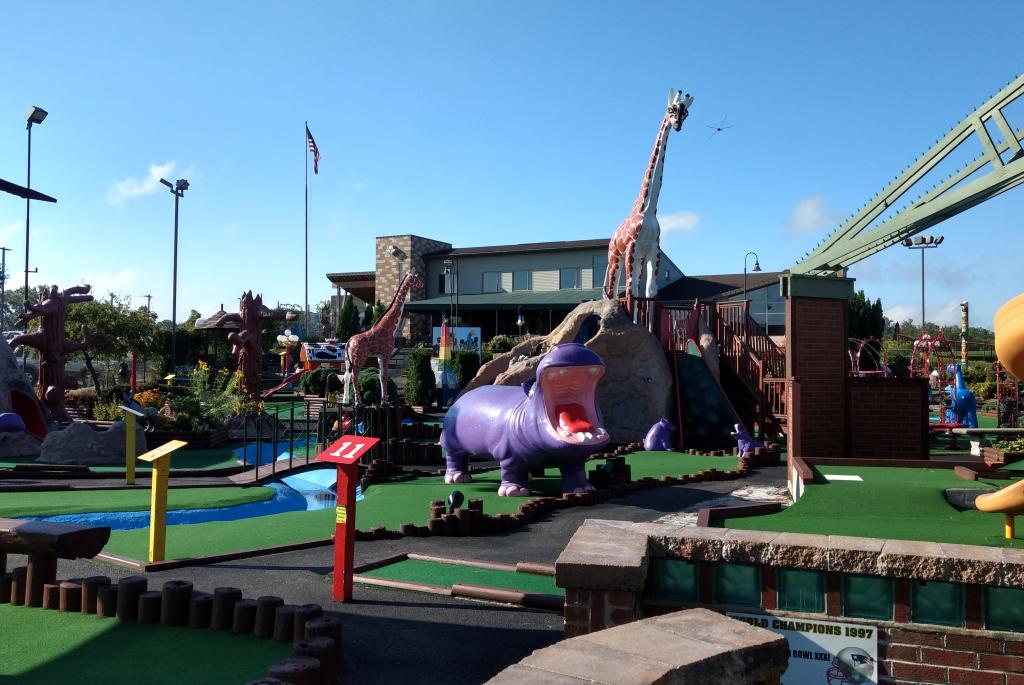 Outdoor Miniature Golf