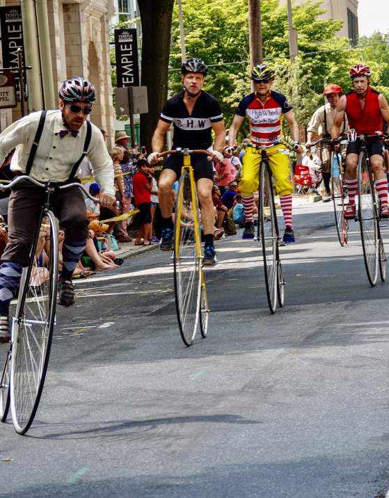 National Clustered Spires High Wheel Race