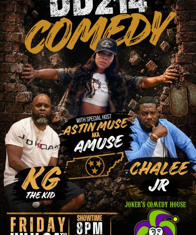 Comedian Chalee Jr Presents DD-214