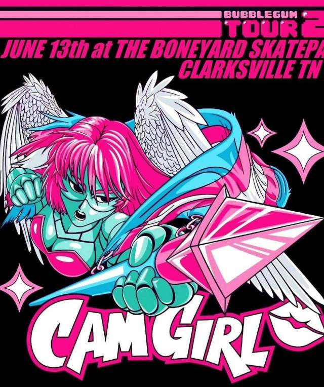 Cam Girl. No Loves. Hussy Fit. Graveyard Kids