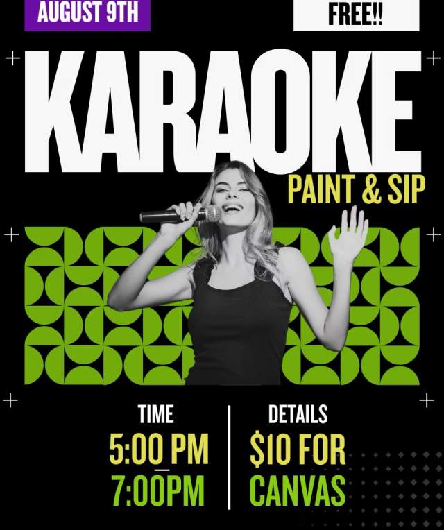 "Karaoke" Paint and Sip