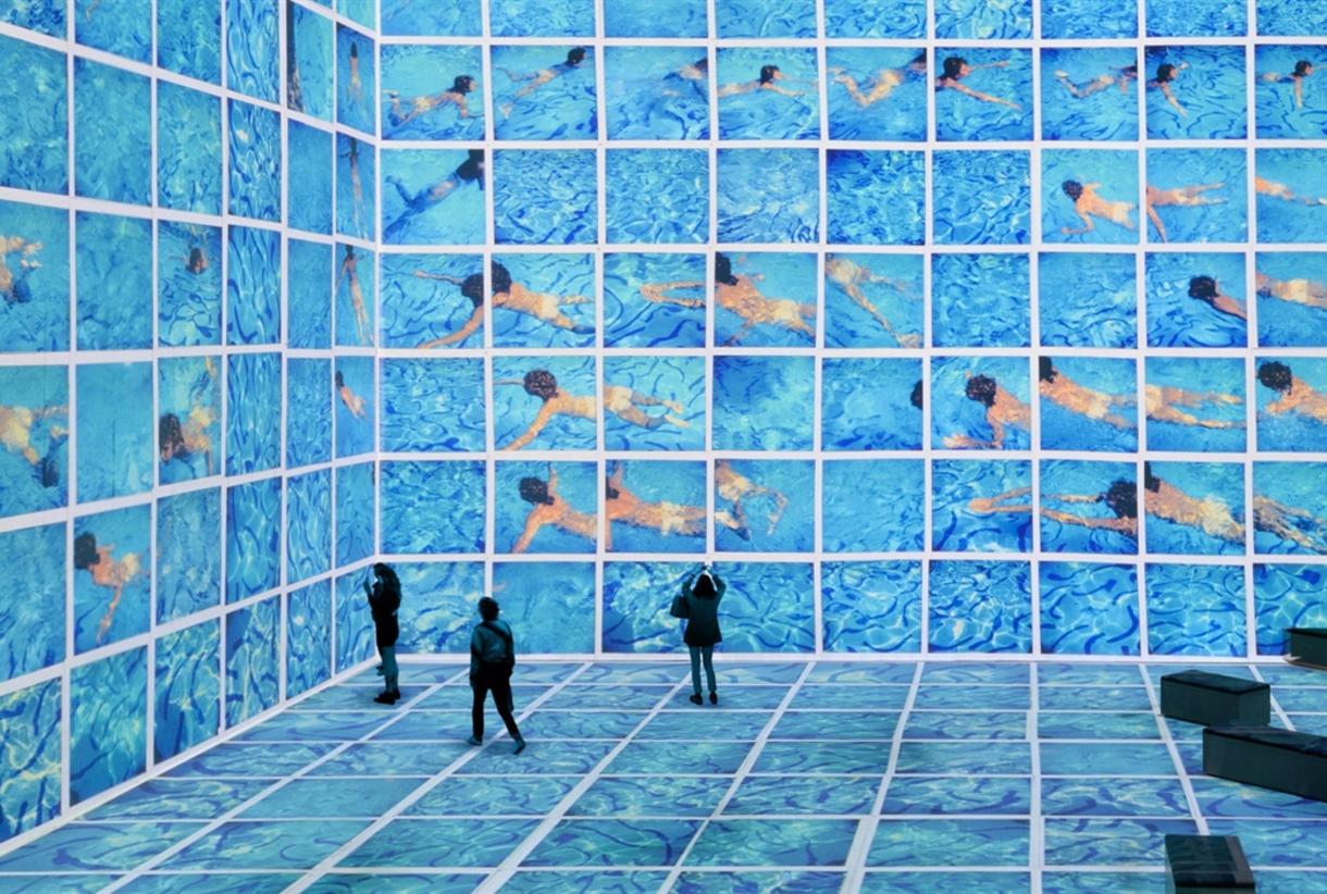 David Hockney: Bigger & Closer (not smaller & further away)