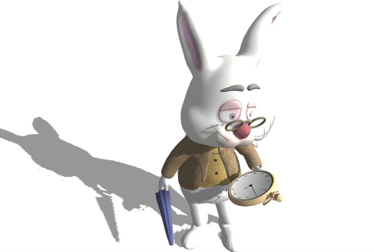 White rabbit christmas game clearance