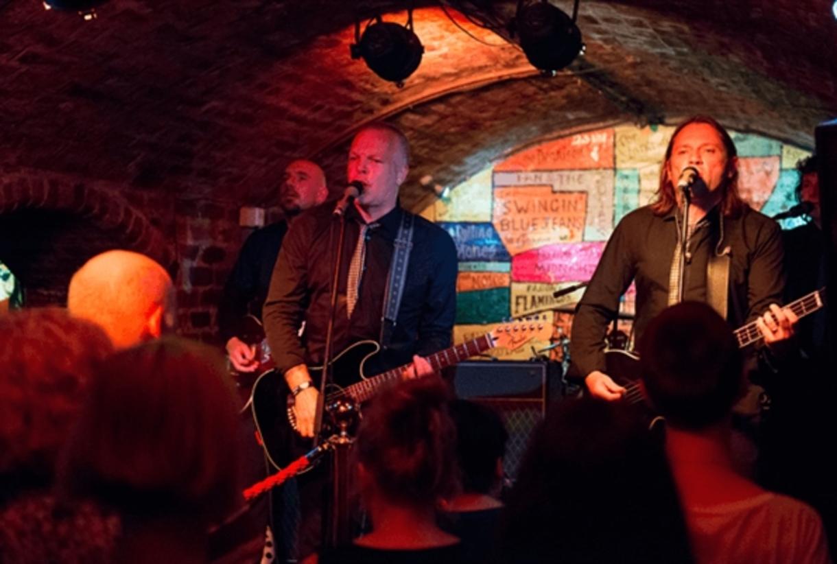 sachin and babi light blue dress The Cavern Club