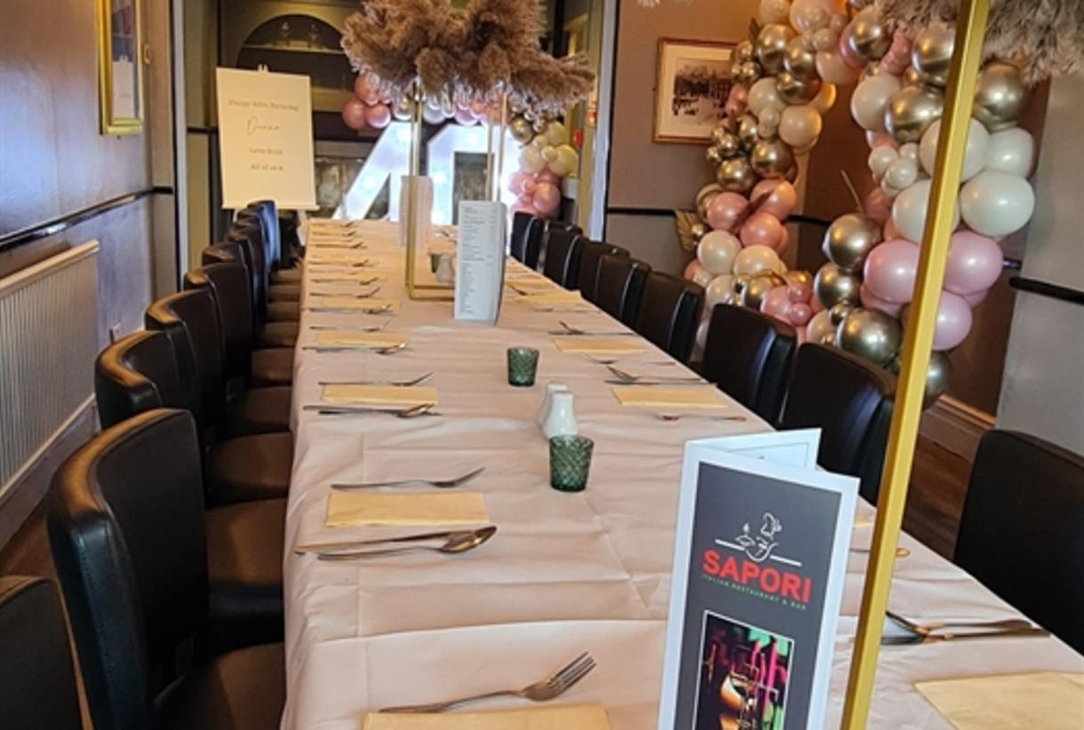 Sapori restaurant sale